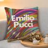 Cushion Cover  Linen  SkinFriendly Soft Decorative Case for Sofa Home Decor Fashion EEmilios PPuccis Pillow cover