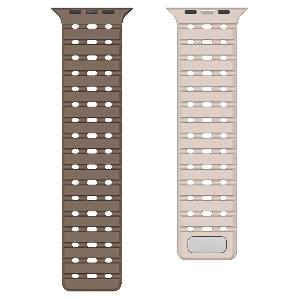 Magnetic Strap For Apple Watch Ultra 3 49mm 46mm 44mm 45mm 38mm 42mm 41mm Belt Silicone Bracelet iWatch Series11 10 8 7 6 5 9 Se3 Band