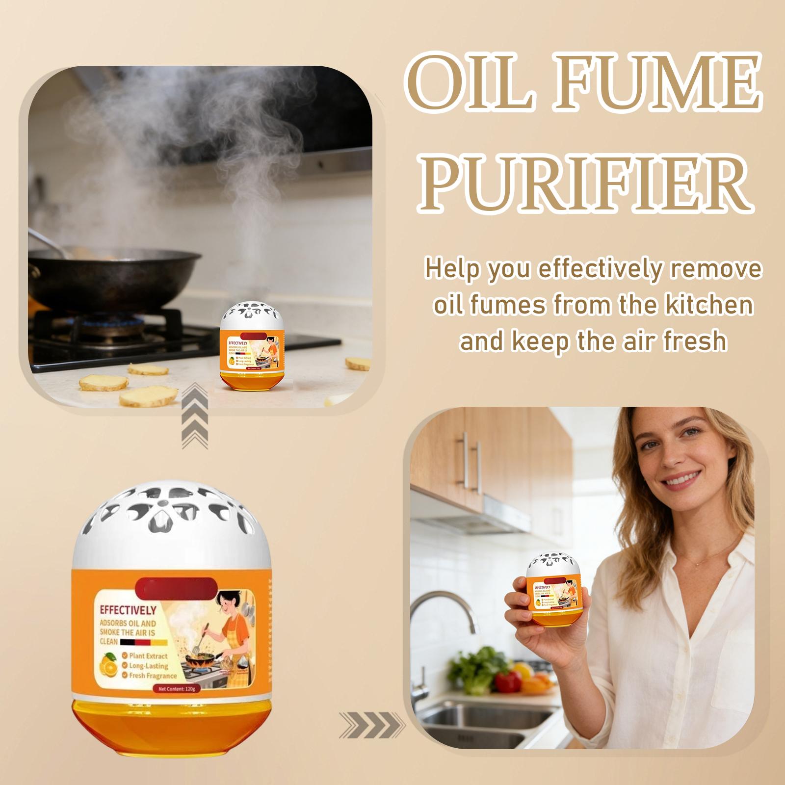 

Gel Texture Releases Oil Removing Factors, Long Term Purification For Environment 120g One Size жовтий