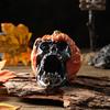 Skeleton Pumpkin Ornaments Resin Durable Halloween Decorations