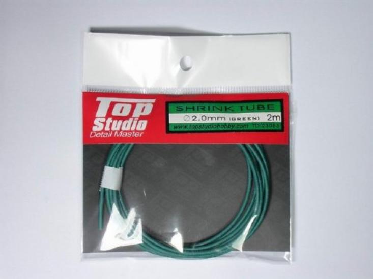 

Top Studio Shrink Tube x 2m Green Heat Shrink Hose TD23053 2.0