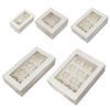 5pcs Cupcake Boxes Multifunction Collection Container Household Accessory for Wedding Birthday Dessert Cake Supplies