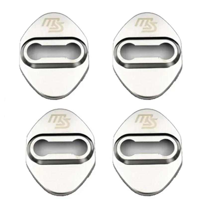 2025 Heiß 4 Stück Auto Türschlossabdeckungen Rostschutz Schnallenaufkleber für Mazda CX-4 CX-5 CX-3 Atenza Axela 3 6 Grand Tourer Styling Acce