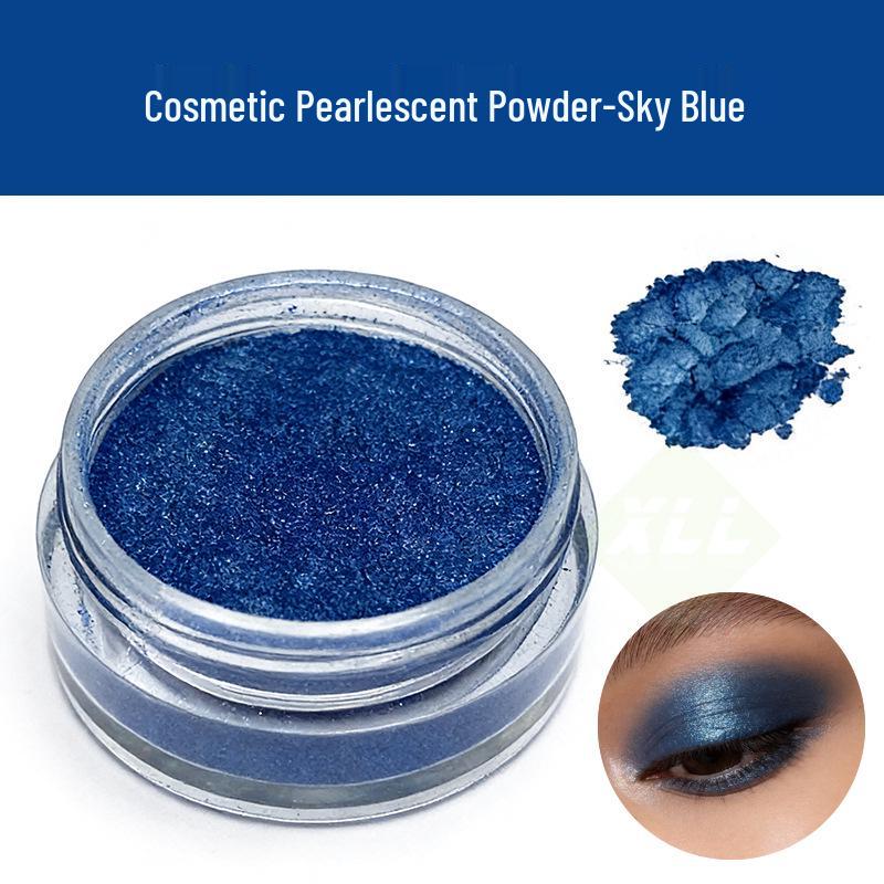 Cosmetic-Grade Pearlescent Gold & Silver Rose Red Mica Pigment: Super Shiny Stage Makeup, Eyeshadow, and Highlighter Glitter.