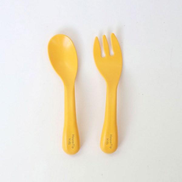 

[Домашний кукурузный крахмал] Поднос для младенцев и детей, набор ложек и вилок [Кукурузный крахмал], популярные корейские товары для родителей