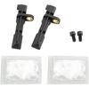 4Pcs Front and Rear Right Left ABS Wheel Speed Sensors Fit for Jeep Wrangler 3.6L 2012-2017, for Jeep Wrangler 3.8L 2007-2011 Replace# 68003281AA