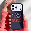 Nurse syringe heartbeat Medicine Phone Case for iPhone 17 Air 16e 15 14 13 Pro Max Back Cover for 12 11 Pro Coque