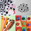 Self-Adhesive Wiggly Doll Eye DIY Handicraft Materials Plastic Movable Color Household Craft Supplies Handmade Accessories TMZ