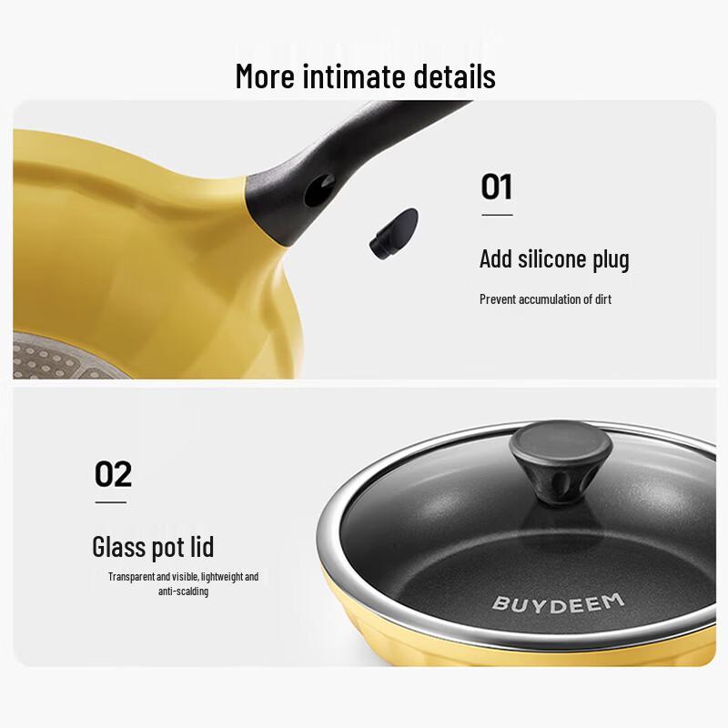 Buydeem 32cm Non-stick Frying Pan
