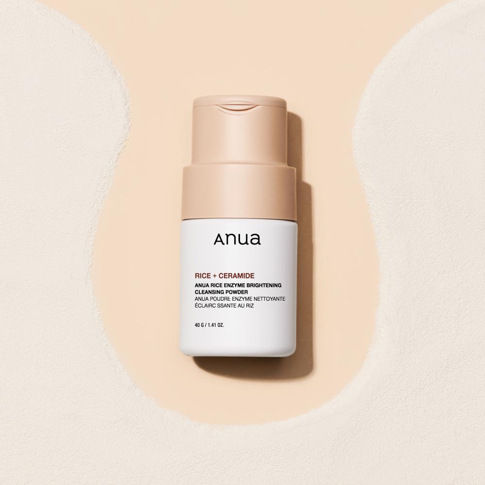 Anua Rice Enzyme Brightening Cleansing Powder 40g – Enzyme Cleanse, Radiance Support, Korean