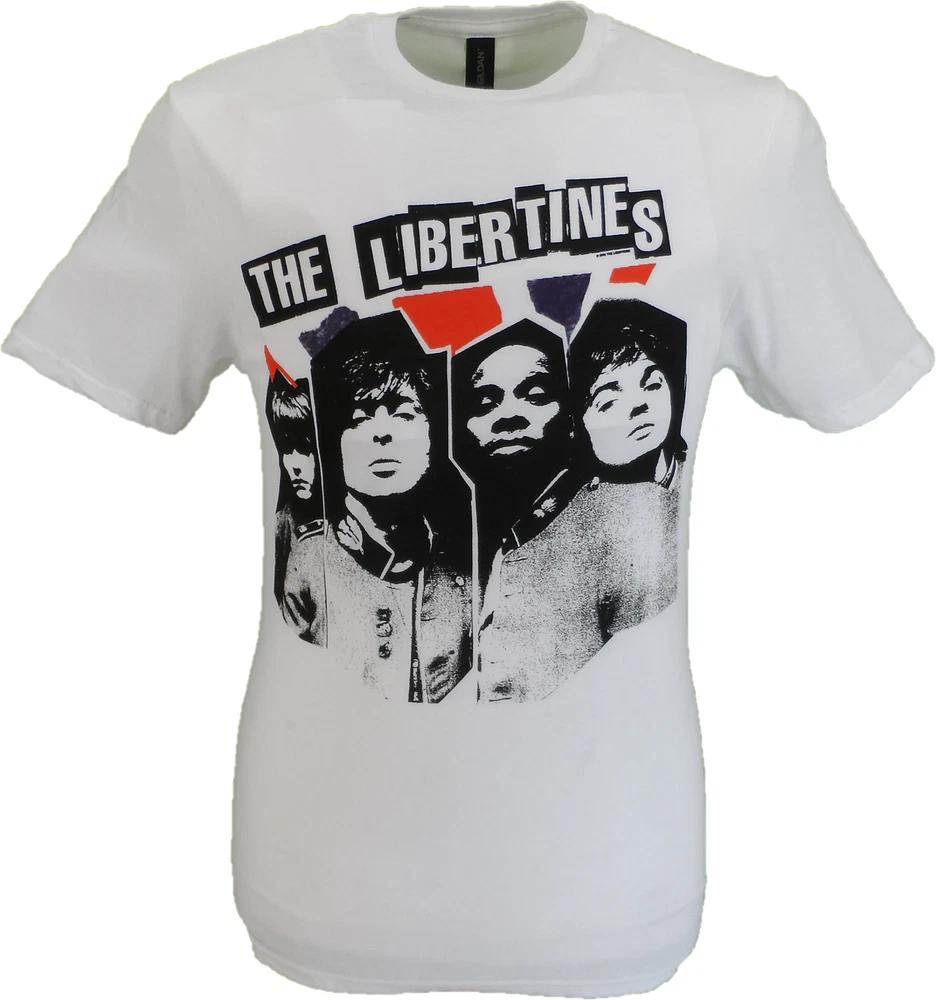 Unisexs White Official The Libertines Likely Lads T Shirt S