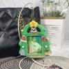 Christmas Tree Card Protective Sleeve Hamburger Puppy Bus Card Holder Cute ID Card Cover  Student