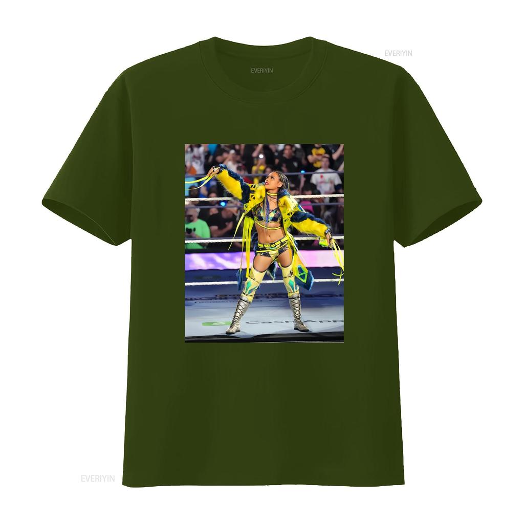 Guilia Wrestler T Shirt Vintage Washed Designer Clothes Fashion Casual Stylish Top For Everyday Wear Stretched Slightly Homme