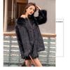 Internet Celebrity New Raccoon Fur Fashion Fur Coat Women's Mid-length Imitation Fox Fur Coat
