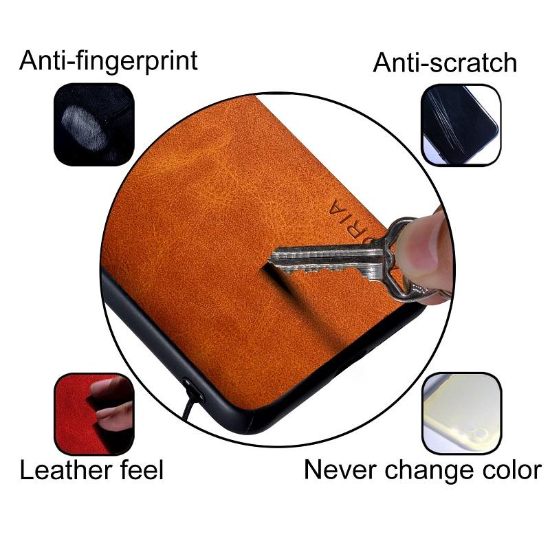 Case for IPhone 18 Pro Max Coque Luxury Vintage Leather Cover Funda for Iphone 18 Pro Max Case Capa
