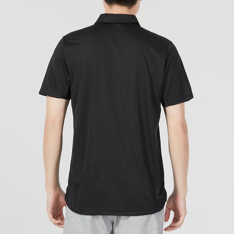 New Adidas Polo Shirts Men Black HS3246