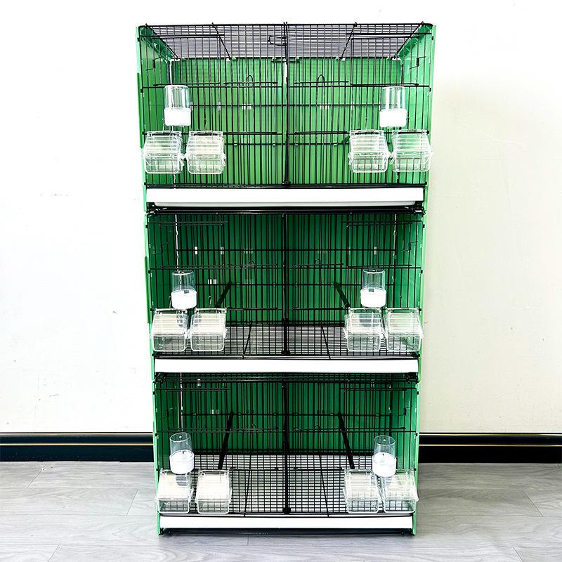 Large Breeding Cage for Budgerigar, Canary, Goldfinch, Grey Swallow, and Hibiscus Birds