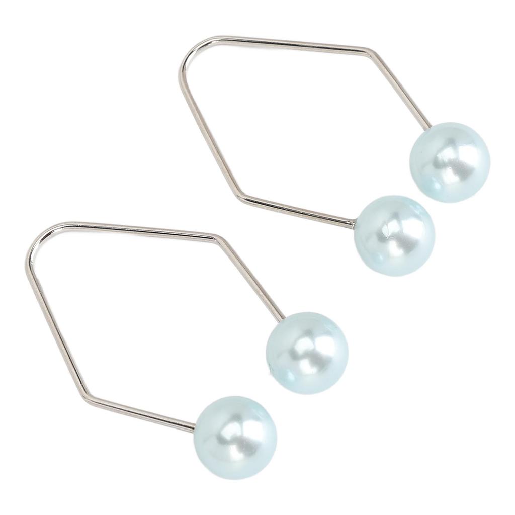 2 Pairs Dimple Maker Portable Easy To Wear Smile Beauty Dimple Exerciser for Cheek Face Sky Blue