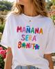 Unisexs TShirt Vintage Print Karol G Unisexana Sera Bonito Design Round Neck T Shirt Short Sleeve Fashion Harajuku Y2K Clothing
