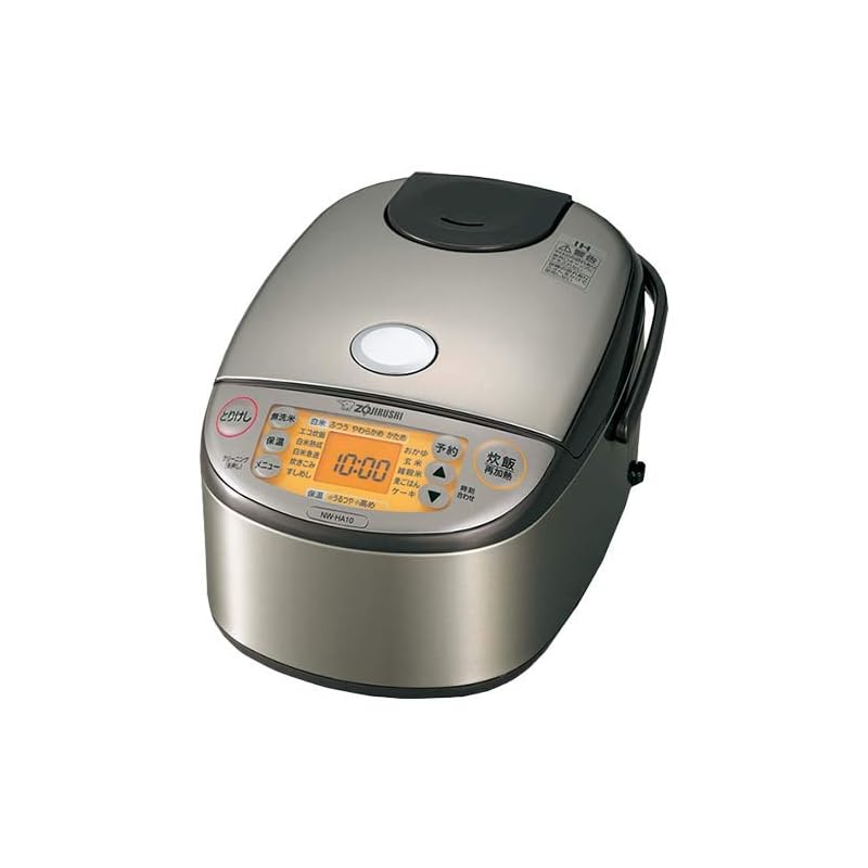 

Zojirushi IH rice cooker (1 sho) stainless ZOJIRUSHI Extremely cooked NW-HA18-XA