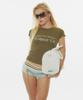 SCULPTOR Archive Pigment Baby Tee Dusty Brown