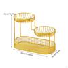 Cosmetic Rack Countertop Perfume Organizer Dresser Desk Shelf for