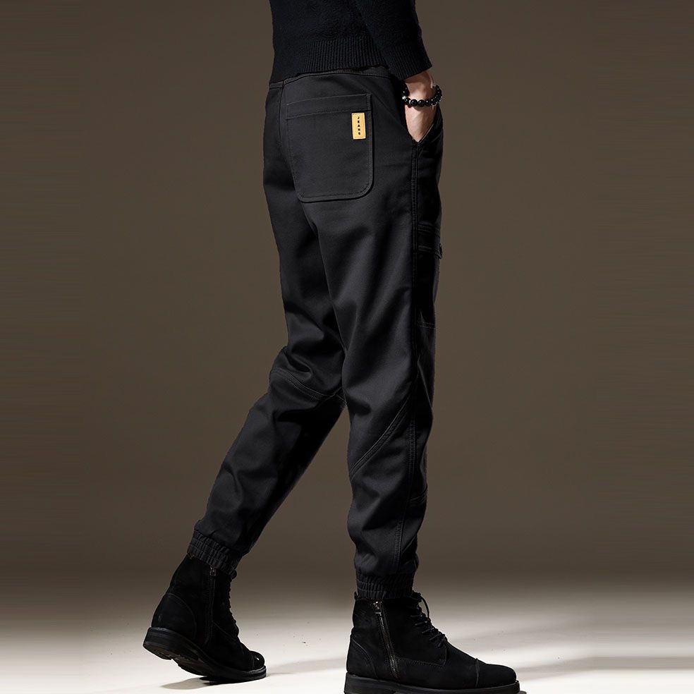 Men Pants Overalls Men's Trendy Brand Trousers Ins Ankle Length Loose Functional Harem Pants Youth Casual Pants Mens Fashion