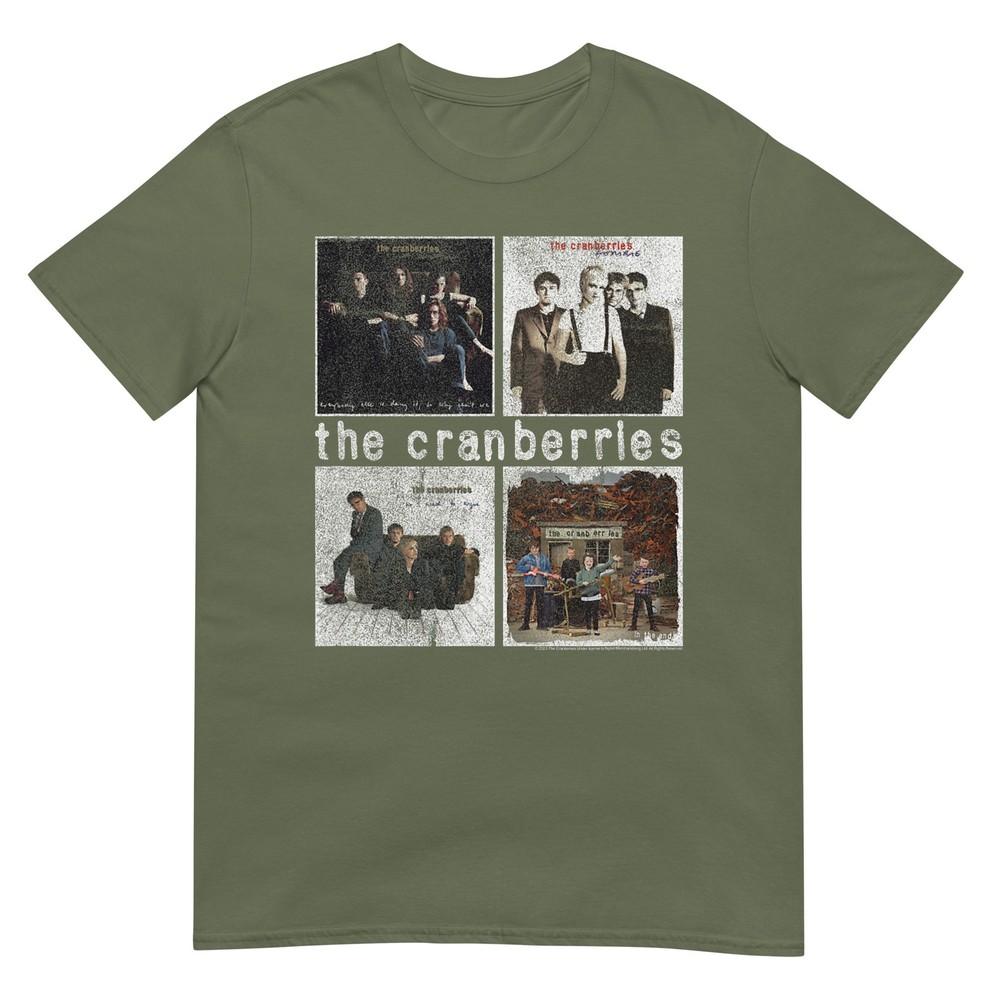 The Cranberries Distressed Album Covers Vintage Band Tshirt