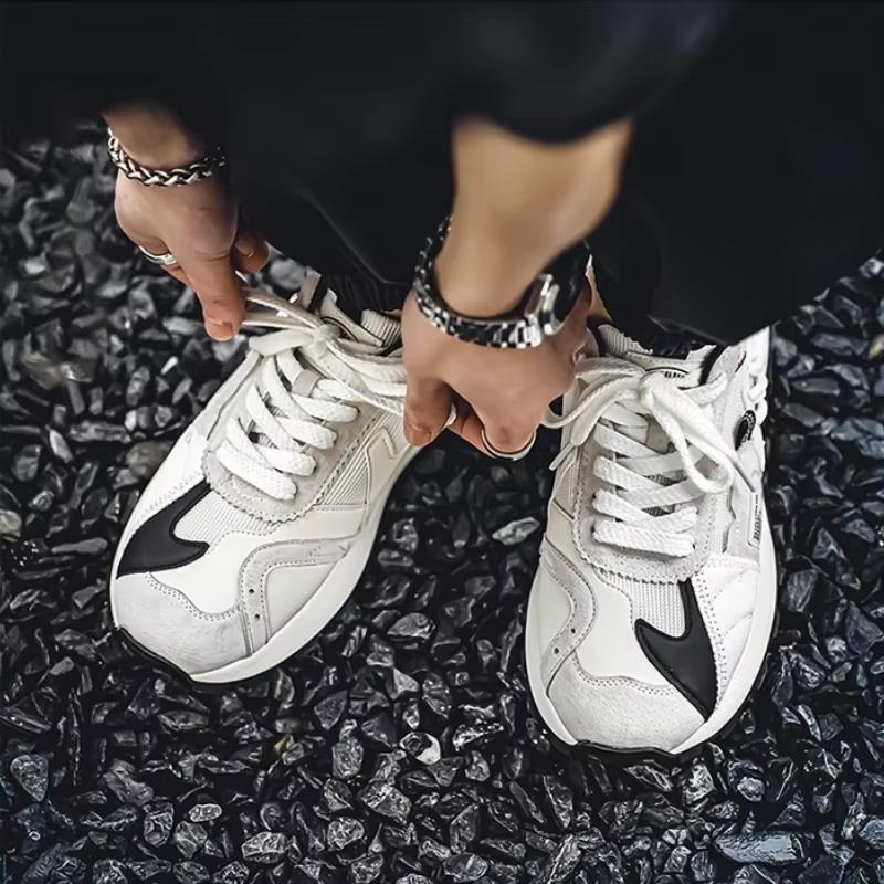 Fashion Trendy Men's Casual Running Shoes 2025 New Quality Fashion Sneakers for Mens Mesh Outdoor Tennis Training Shoes Tenis Masculino