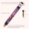 Boobeen Eyeshadow Lip Color Cream Shimmer Smooth Eyeshadow Bright Eyeshadow Primer Eyeshadow Makeup Stick 2-in-1 & Crayon, Pencil, Base, Smudge-Proof