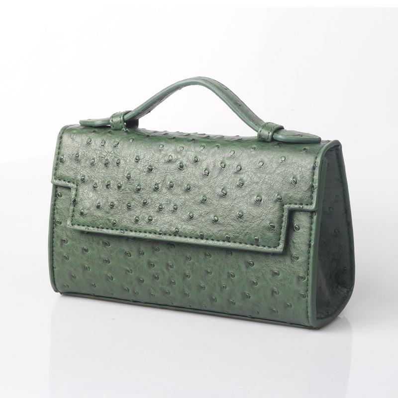 Новые женские сумки с рисунком страуса женская модная дизайнерская вечерняя сумка высокого качества модные сумки-клатчи Ins 3989₽