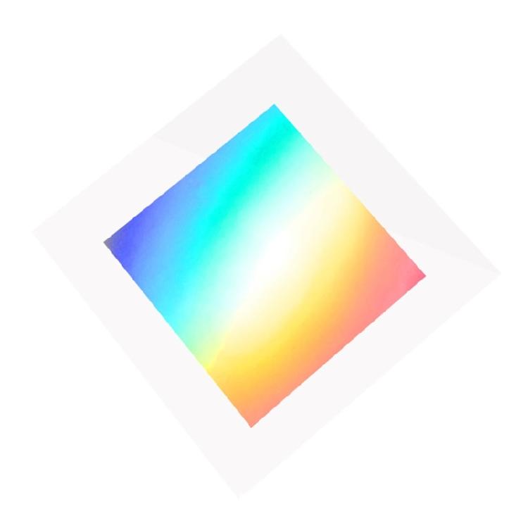 

Teaching Tool Diffraction Grating Sheet Artistic Light Effect Grating Mat for Physics Experiments Classroom Activity 100 lines