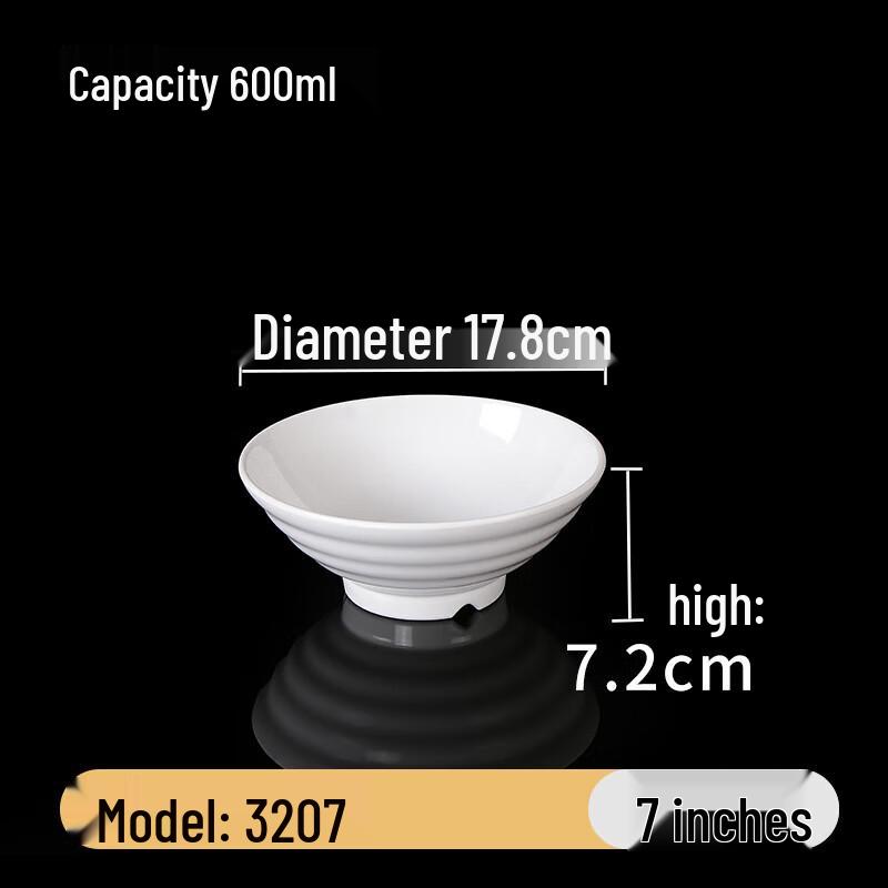 Ruhan Melamine Restaurant Noodle Bowl