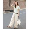 Women's V-Neck Color Block T-Shirt