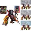 Legendary M-class Transforming Toy Original Colorful Mighty M God 7 In 1 Set Pvc Material