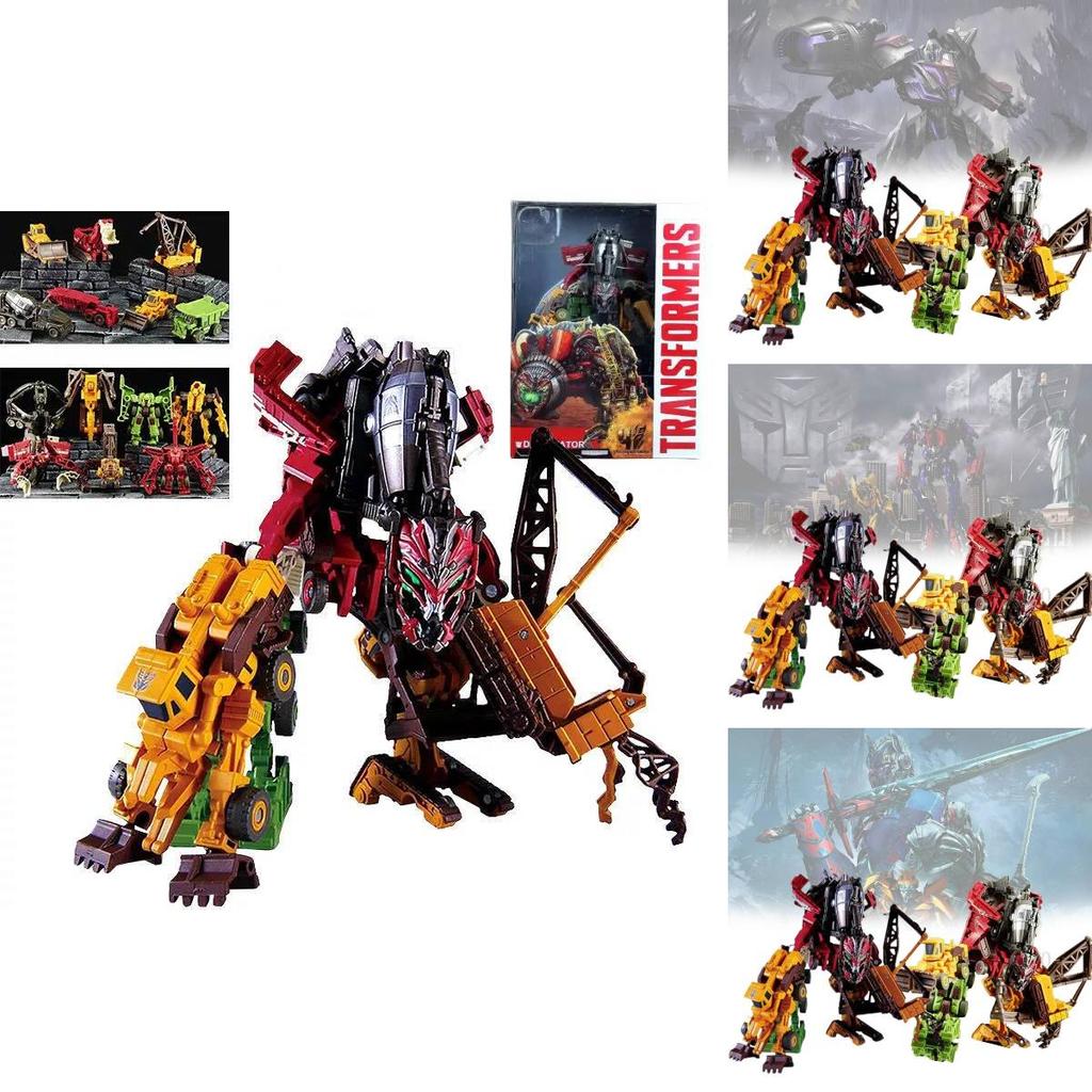 Legendary M-class Transforming Toy Original Colorful Mighty M God 7 In 1 Set Pvc Material