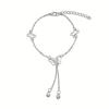 Women's Shiny Diamond Butterfly Anklet - Japanese Korean Fashion Jewelry Gift