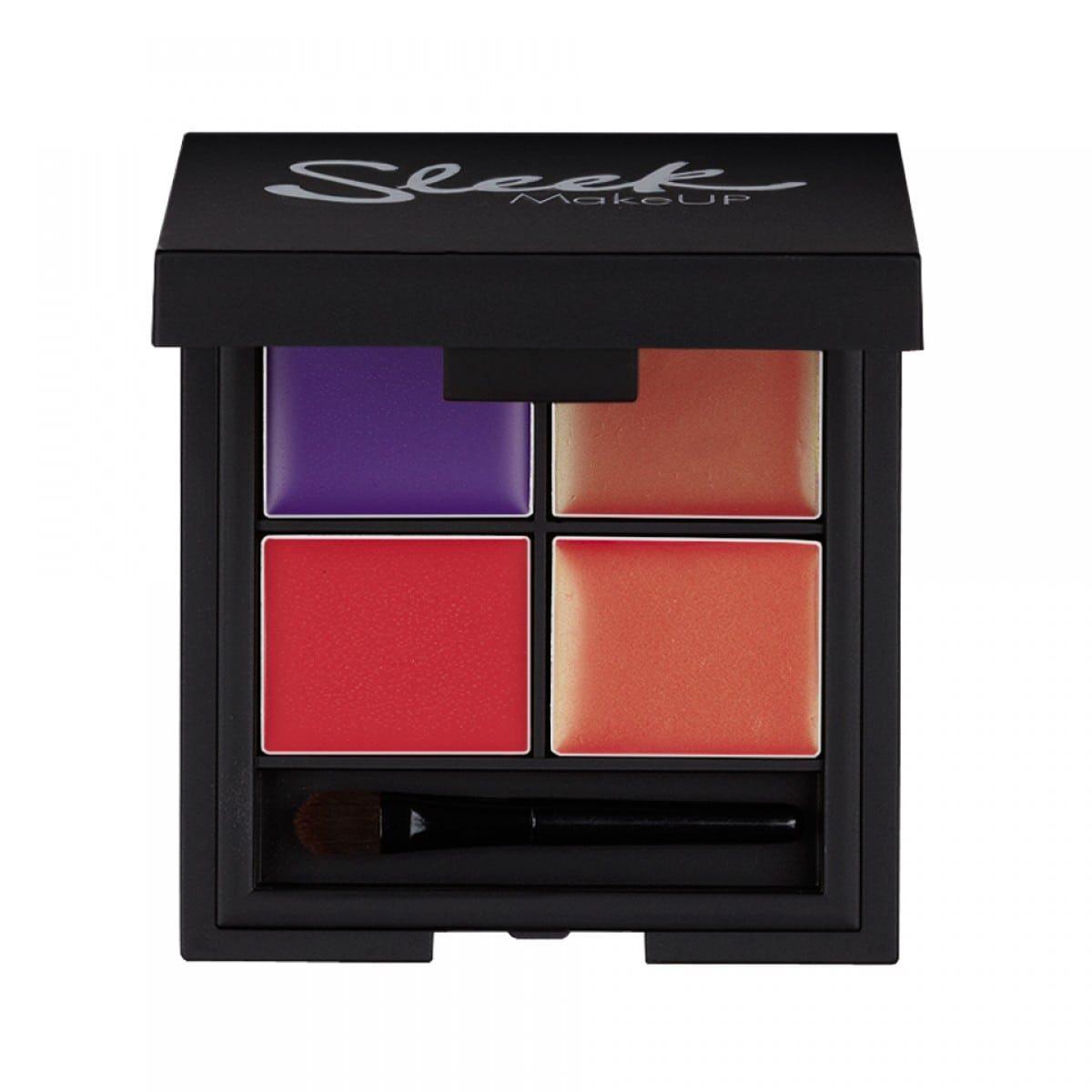 Sleek MakeUP, Lip 4, Palette à Lèvres, 861, Mardi Gras, 5,4 g