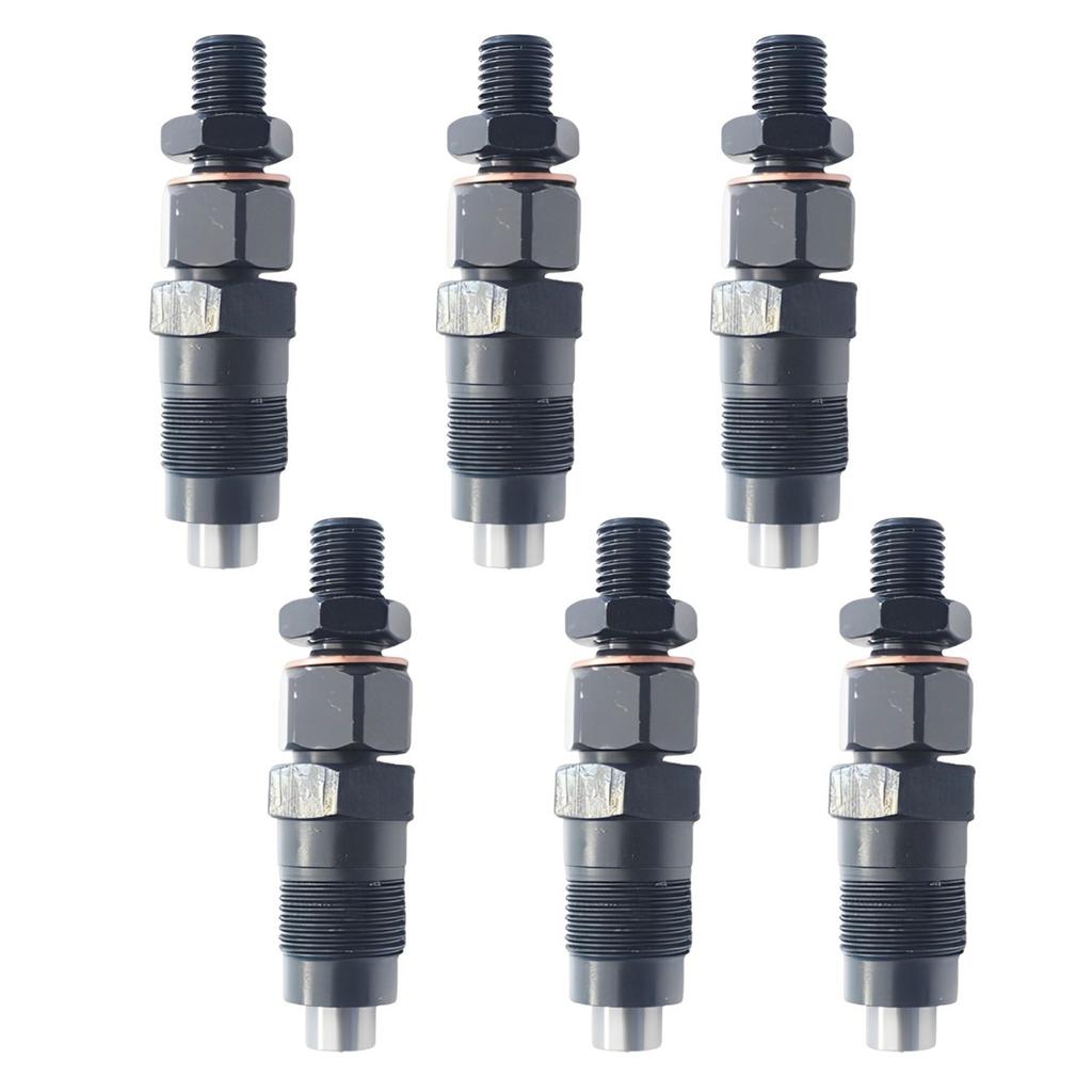 6pack/lot Fu-el Injec-tor Nozzle Injec-tor Nozzle Die-sel Fu-el Injec-tor Easy To Install
