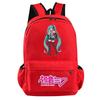 Anime Cartoon Hatsune Miku Printed Backpack for Teenager Student Girl Boy Bookbag Schoolbag Women Large Capacity Waterproof Travel Bag Gift Rucksak