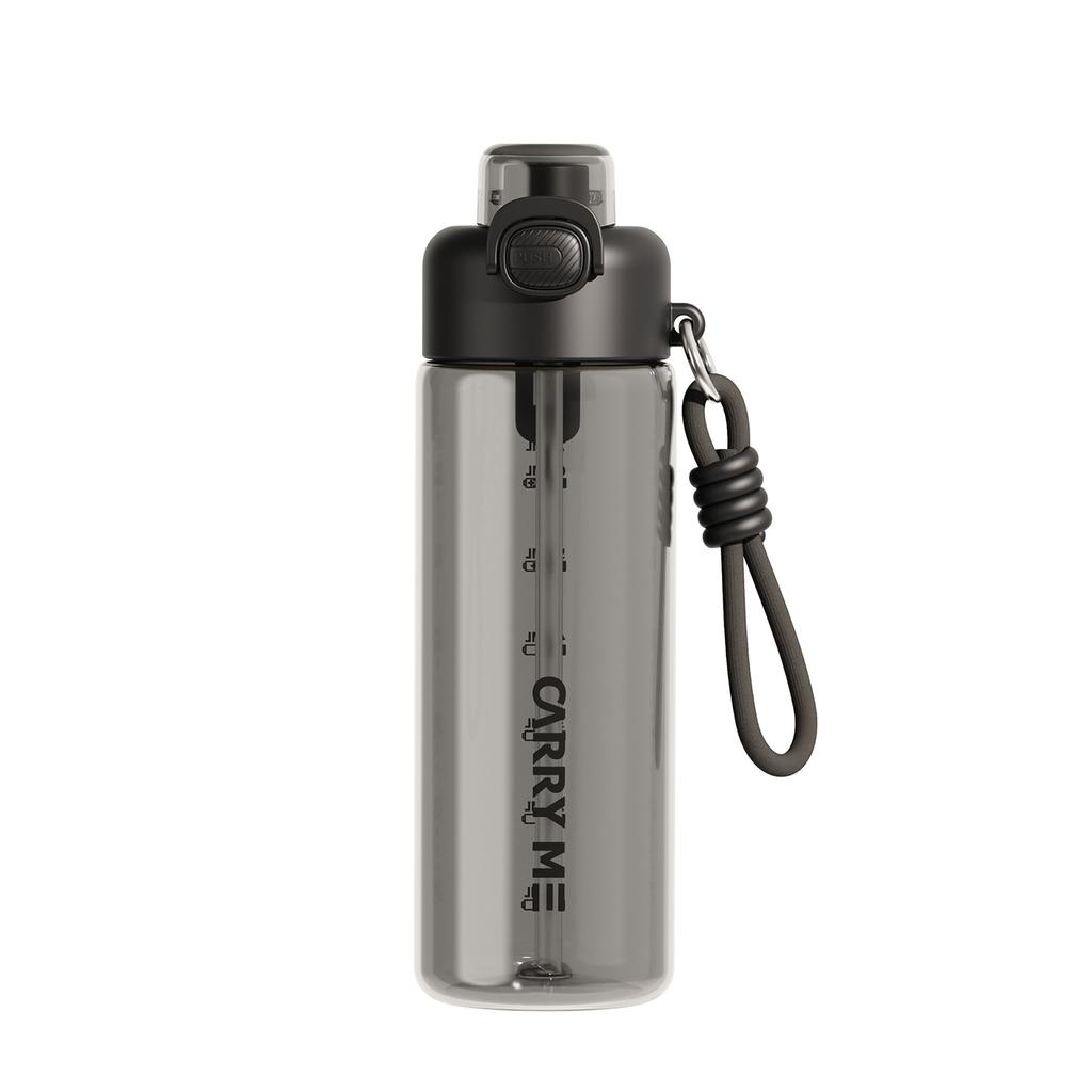 Water bottle water cup male 1011 summer large capacity out portable coffee cup double drink tritan sports fitness cup
