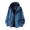 Womens 3-in-1 Hiking Jacket 2026 Lightweight Windproof Outdoor Shell With Removable Fleece Liner Small Stature