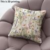 Wild Floral Pillow Covers Pattern Cushion Cover Suitable for Sofa Bedroom Car Pillow Cover