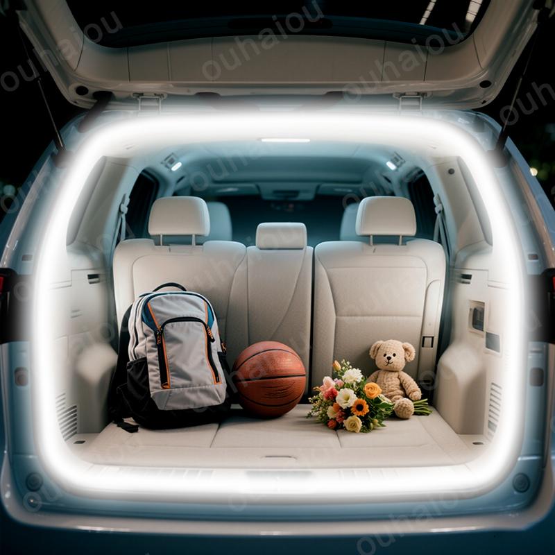 For 2011-2025 Toyota Sienna Trunk Light Modification Light Atmosphere Lights White Warm White Rear Trunk LED Light Bar