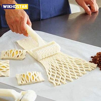 Pizza-Rollenschneider, Kuchen-Ausstecher, Gebäck, Backwerkzeuge, Messer, Backformen, Prägung, Teigrolle, Gitterschneider, Handwerk