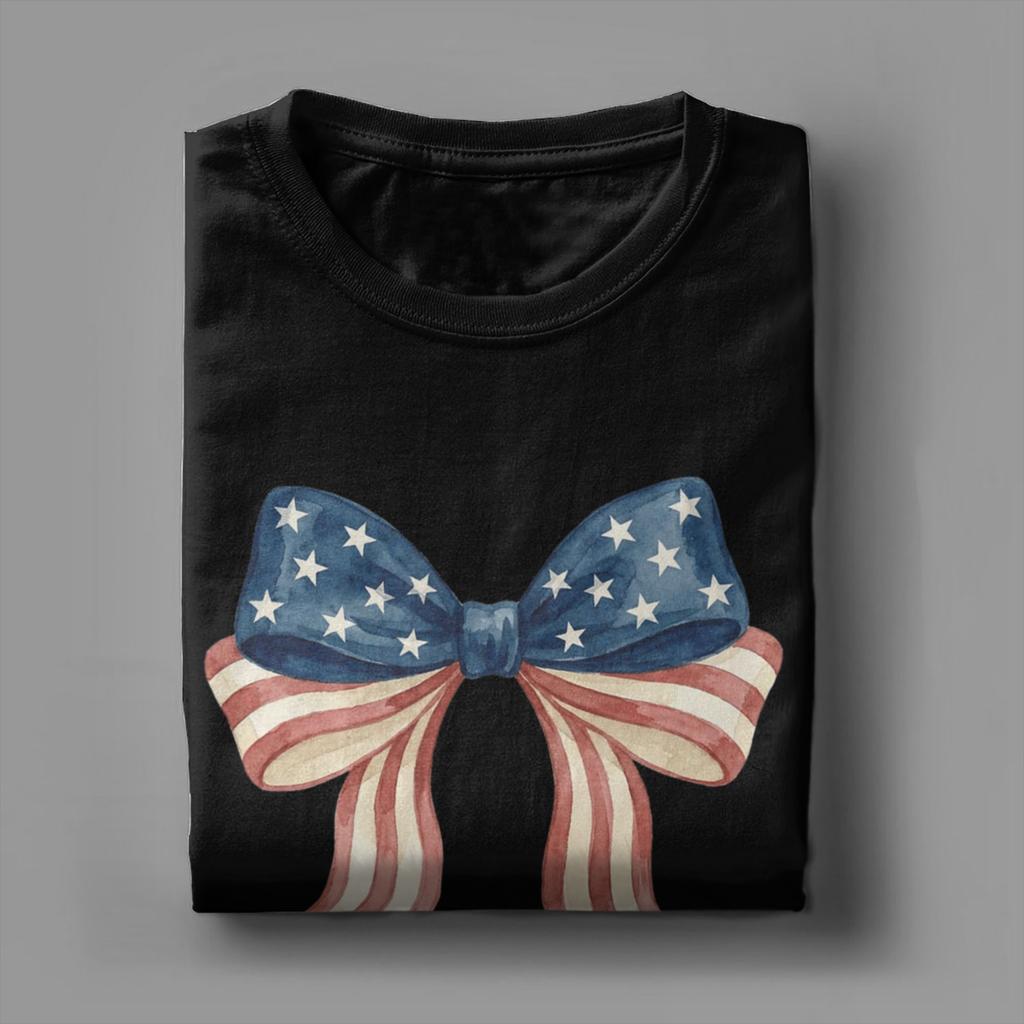 Anniversary USA TShirt Summer Novelty T Shirts Unisex Cotton O Neck Oversize Tees ShortSleeved Vintage Tshirt