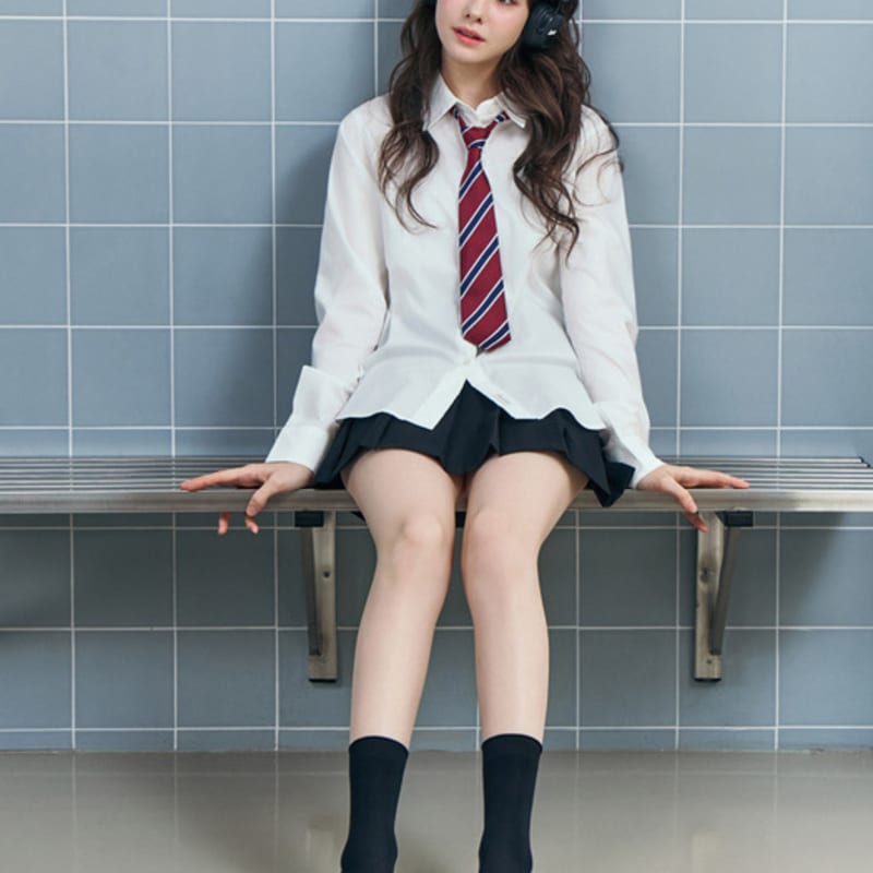 Bananasisters [2SET] Dove Basic Stocking Socks 3 Colors