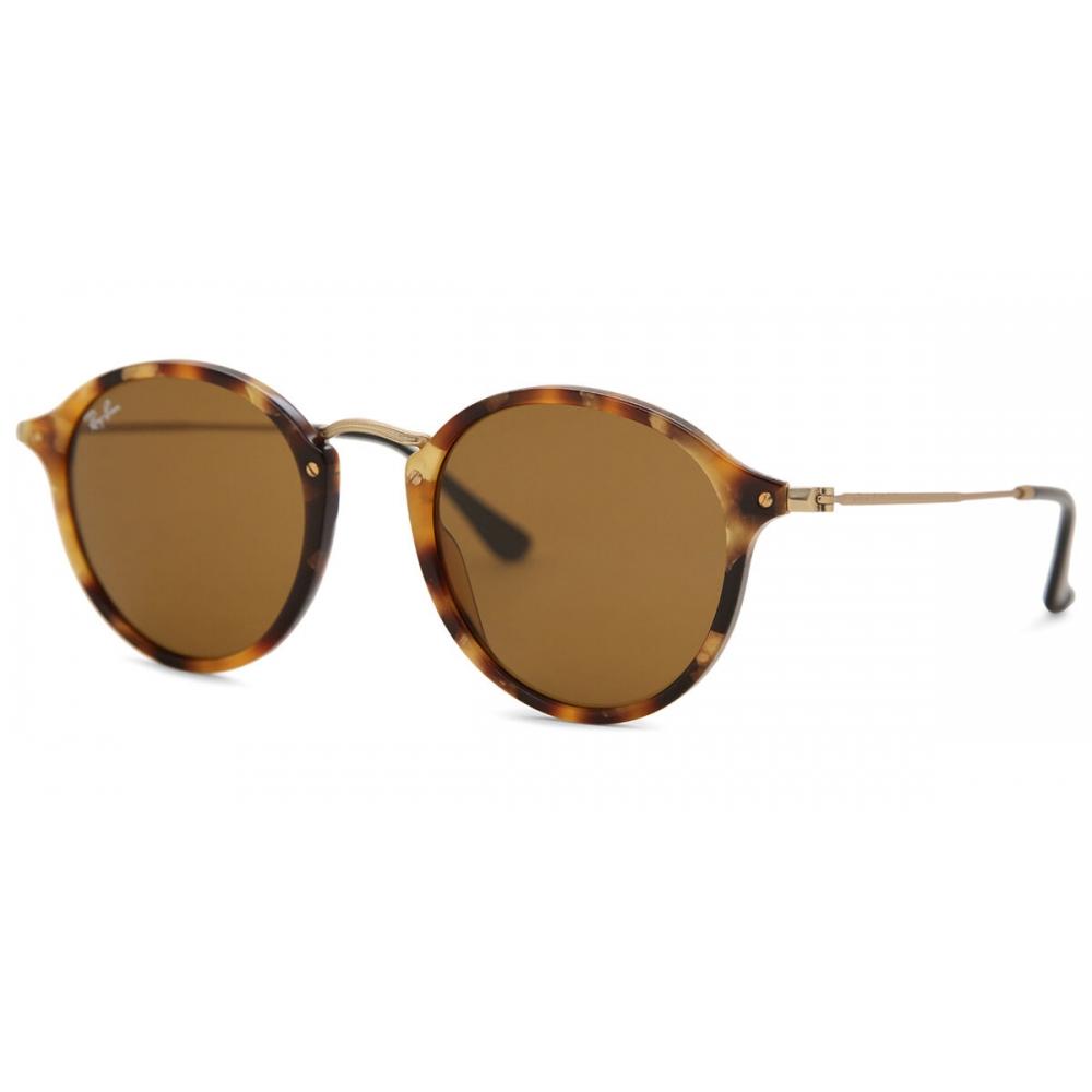 Ray Ban Rb2447 Round Fleck 1160 Unisex Sunglasses