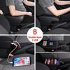 Pour Opel Corsa E Boîte Accoudoir Pour Corsa E Boîte de Rangement Intérieure Accoudoir en Cuir PU avec USB Accessoires de Voiture 2014 2015 2016-2019
