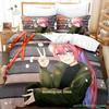 New Shikimori's Not Just A Cutie Bedding Set Cartoon Anime three-piece Set Adult Kid Bedroom Duvetcover Sets Camas Dormitorio